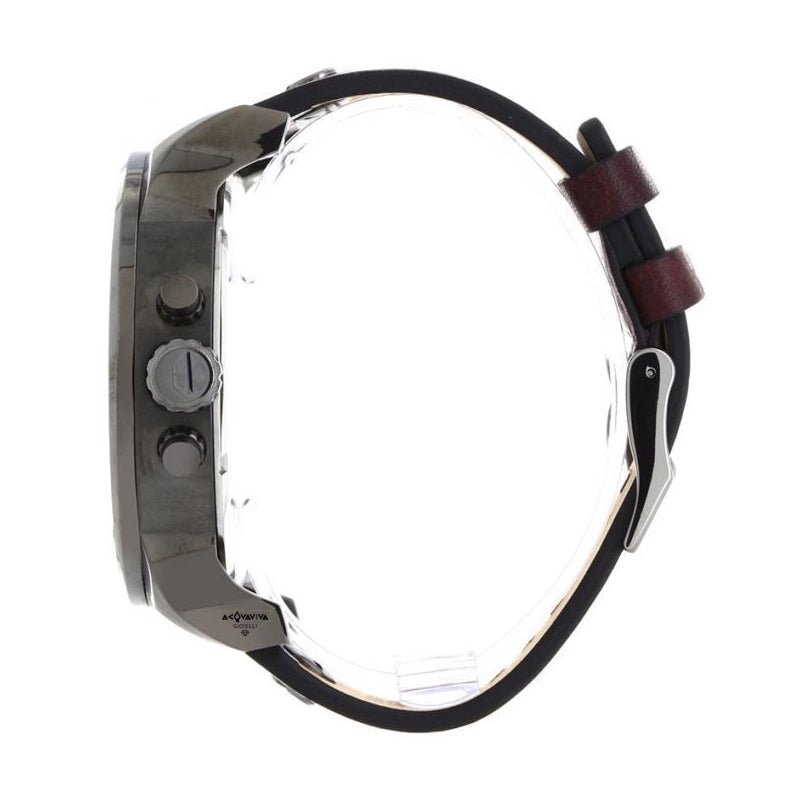 Diesel DZ7314 Mr. Daddy Chronograph Men's Watch – Blue Dial & Brown Leather Strap