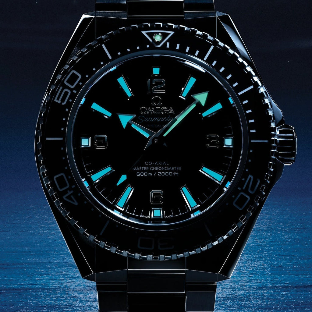 OMEGA Seamaster Planet Ocean 600M 42mm - Black on Bracelet